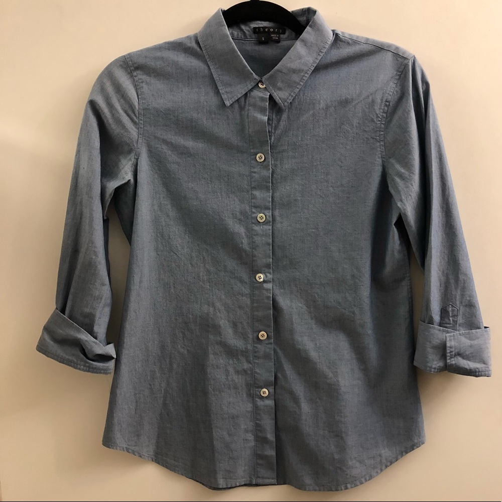 [Theory] Blue Shirt